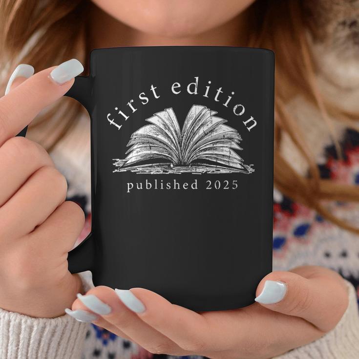 Women's First Edition Published 2025 The Littlest Book Club Member Graphic Print Coffee Mug Unique Gifts