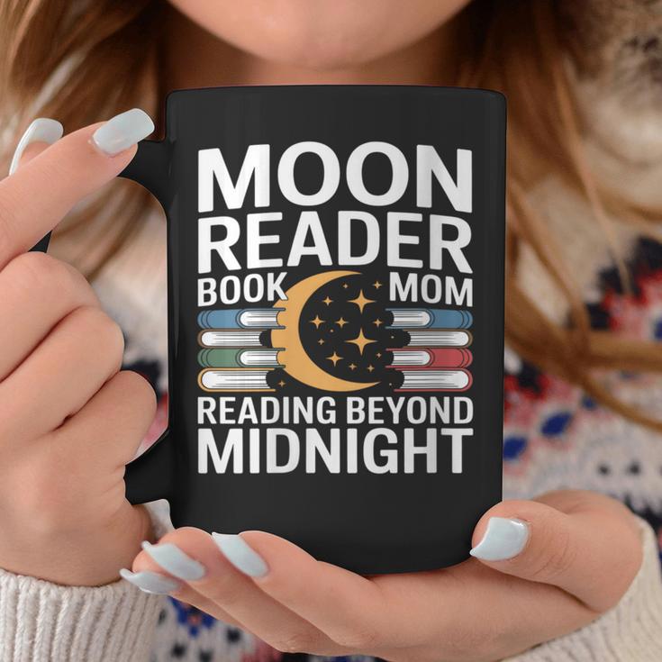 Women's Moon Reader Book Mom Reading Beyond Midnight Graphic Print Coffee Mug Unique Gifts Women's Moon Reader Book Mom Reading Beyond Midnight Graphic Print Coffee Mug Unique Gifts