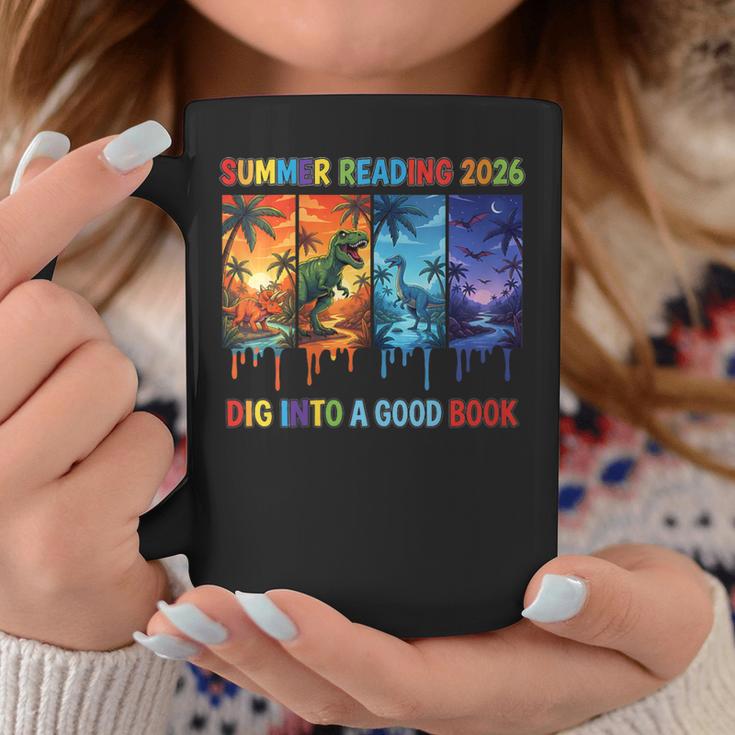 Women's Summer Reading 2026 Unearth A Story Dinosaur Books Graphic Print Coffee Mug Unique Gifts Women's Summer Reading 2026 Unearth A Story Dinosaur Books Graphic Print Coffee Mug Unique Gifts