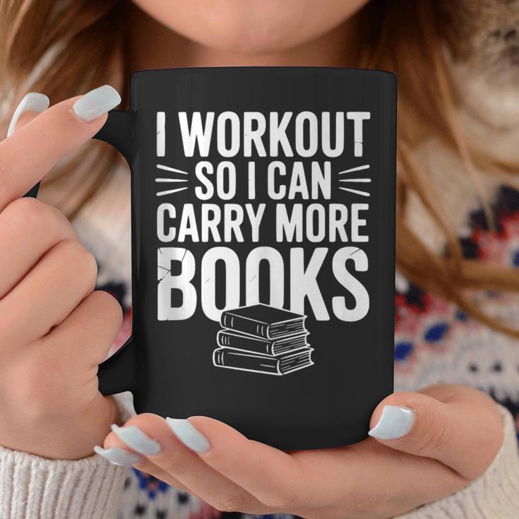 I Workout So I Can Carry More Books Gym Lover Graphic Print Coffee Mug Unique Gifts I Workout So I Can Carry More Books Gym Lover Graphic Print Coffee Mug Unique Gifts
