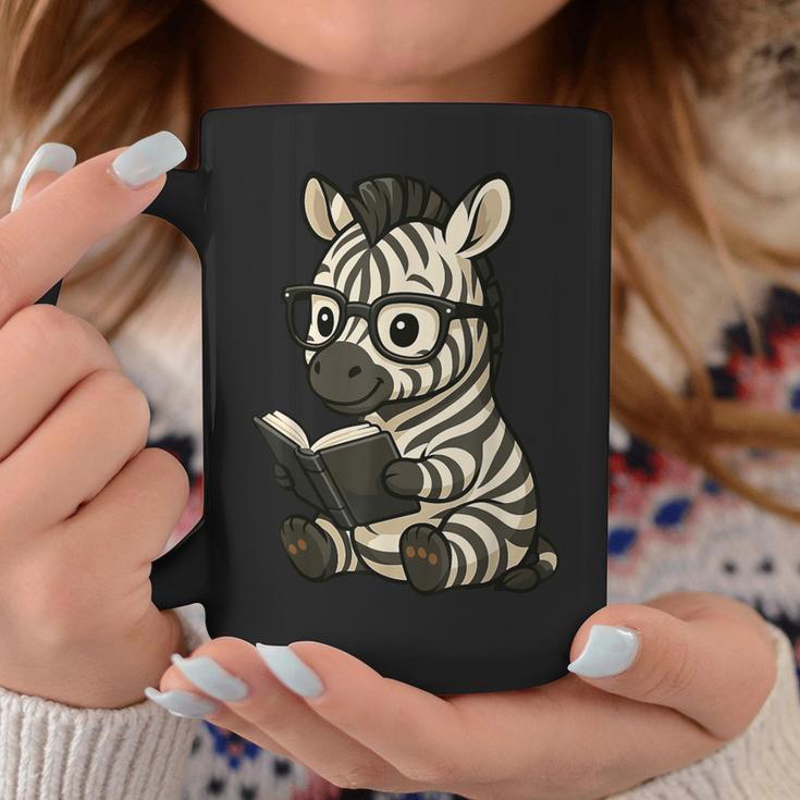 Zebra Reading Book Lover Graphic Print Coffee Mug Unique Gifts Zebra Reading Book Lover Graphic Print Coffee Mug Unique Gifts