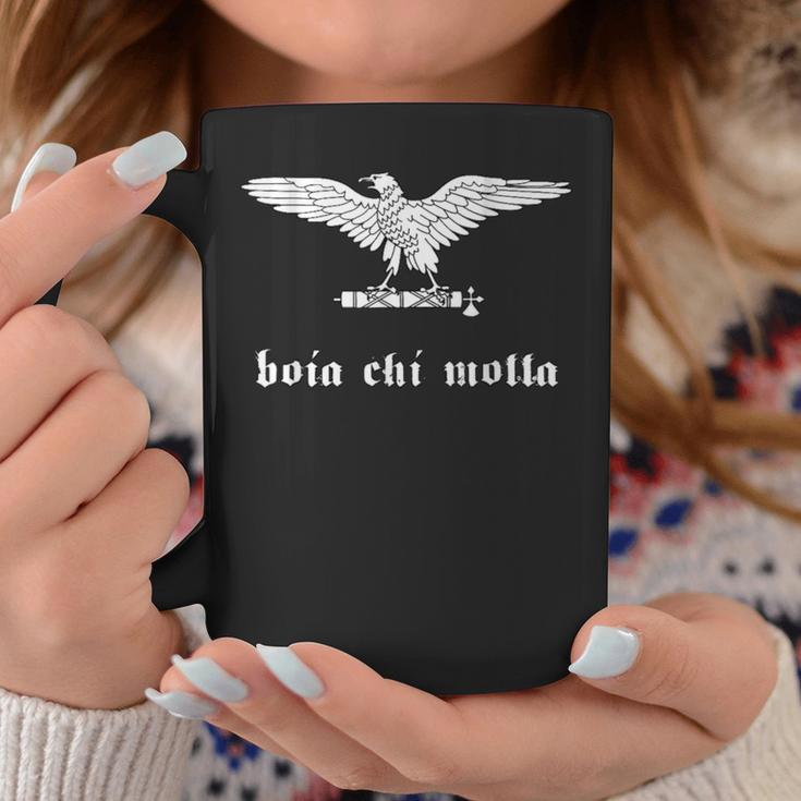 「Boia Chi Molla」とイーグルヴィンテージレトロ。 コーヒーマグ 面白い贈り物
