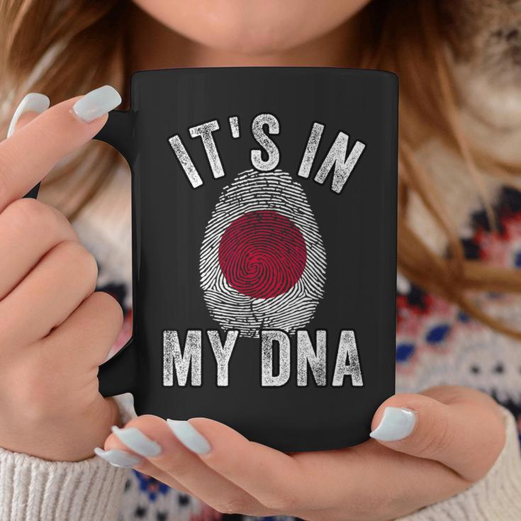 おかしな It's In My Dna 日本国旗 指紋 コーヒーマグ 面白い贈り物