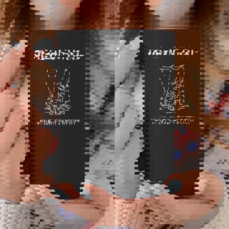 おもしろオレゴンワゴン トレイル You Have Died Of Dysentery コーヒーマグ 面白い贈り物