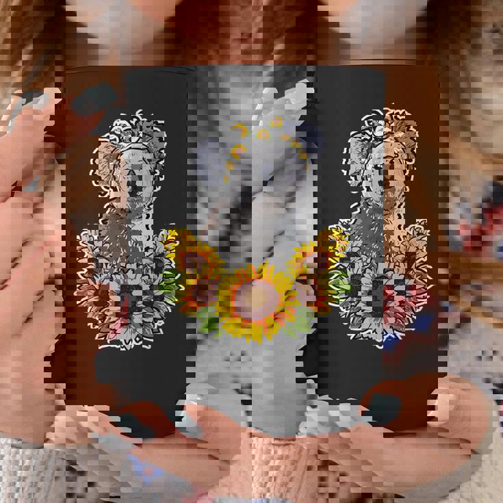 かわいいコアラベア ポイズンひまわりデココアラ コーヒーマグ 面白い贈り物