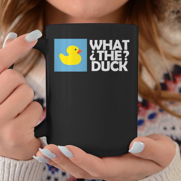 なんてアヒル なんてアヒルの面白いtシャツ コーヒーマグ 面白い贈り物