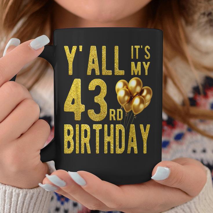 みんな私の43歳の誕生日面白いハッピー43歳の誕生日 コーヒーマグ 面白い贈り物