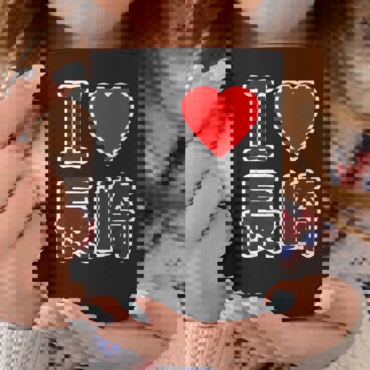 アイラブ・長崎（I Love ハート）Big 大きな文字【47都道府県】ジモtティ 地元愛 旅行お土産 面白 コーヒーマグ 面白い贈り物