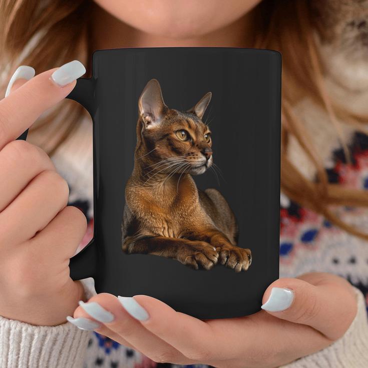 アビシニアン猫 長袖tシャツ コーヒーマグ 面白い贈り物