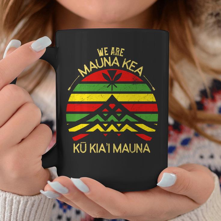 カナカ マオリ フラッグ We Are Mauna Kea No Tmt 長袖tシャツ コーヒーマグ 面白い贈り物