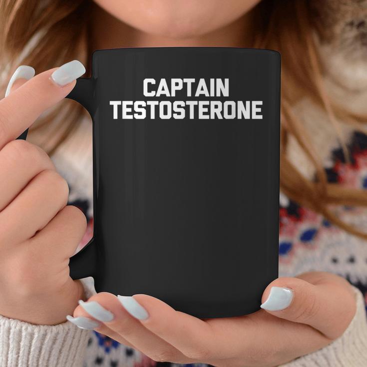 メンズ キャプテンテストステロンtシャツ 面白いウェイトリフティングワークアウトジム コーヒーマグ 面白い贈り物