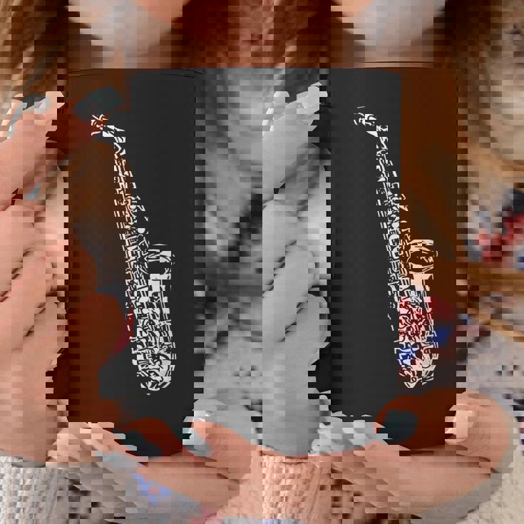 サックス サックス奏者 ミュージシャン サックス奏者 楽器 コーヒーマグ 面白い贈り物