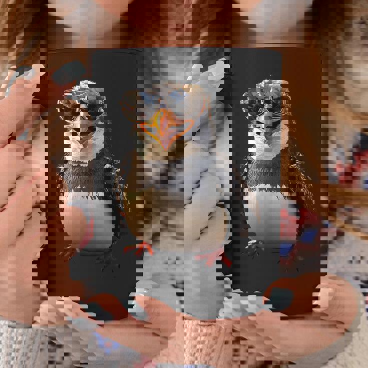 サングラスをかけたペンギン アニマル・フレンド ラブ・キュート・ペンギン コーヒーマグ 面白い贈り物