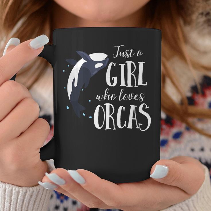 シャチが大好きな女の子 コーヒーマグ 面白い贈り物
