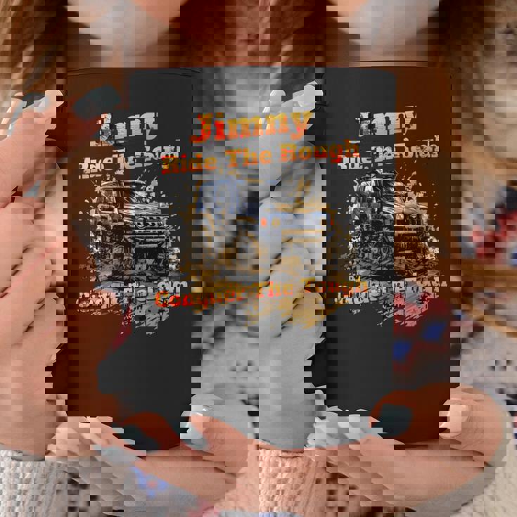 ジムニー 4X4 オフロード トラック 長袖tシャツ コーヒーマグ 面白い贈り物