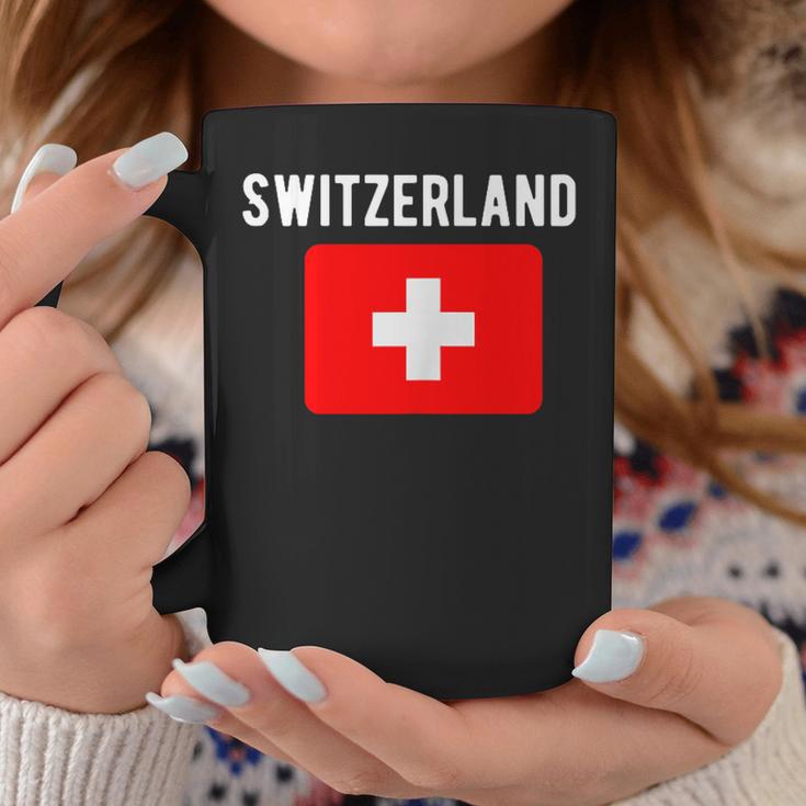 スイス国旗 スイス国地図フラッグ コーヒーマグ 面白い贈り物