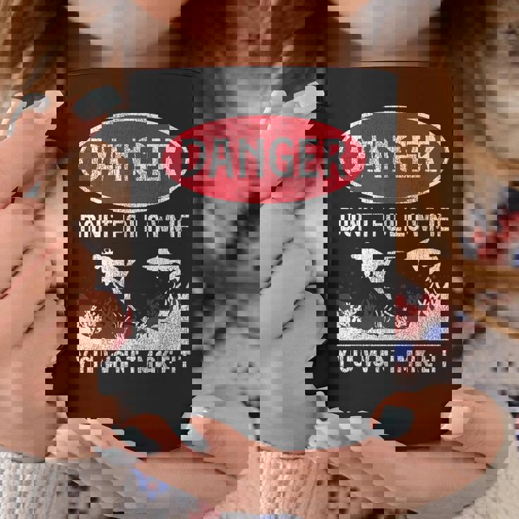 スキューバダイビング ダイバー Danger Don't Follow Me You Won't Make It コーヒーマグ 面白い贈り物