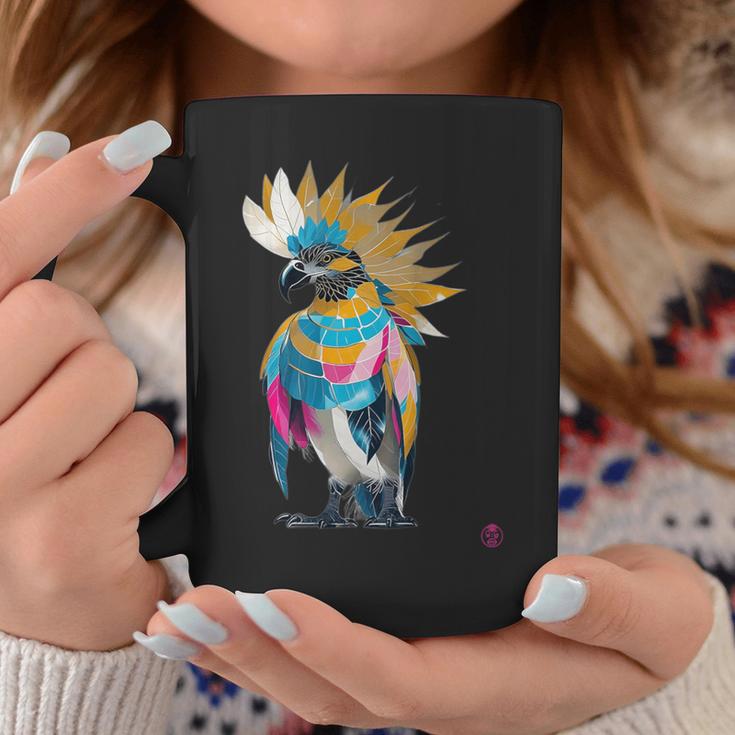 スピリットガイド 部族の鳥 コーヒーマグ 面白い贈り物
