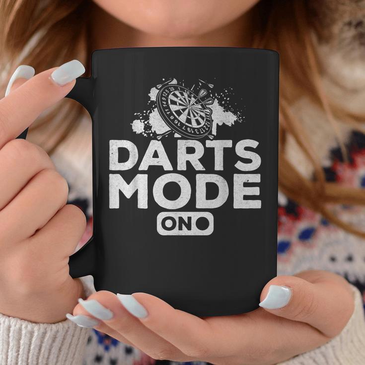 ダーツモードダーツ遊ぶダーツムードダーツ遊ぶダーツ コーヒーマグ 面白い贈り物