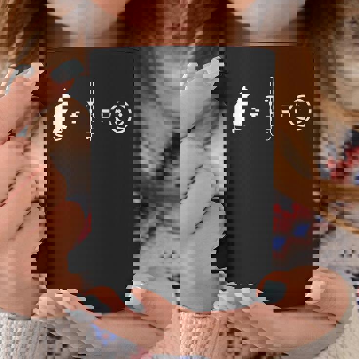 トロンボニストギフト猫とトロンボーンが大好き コーヒーマグ 面白い贈り物