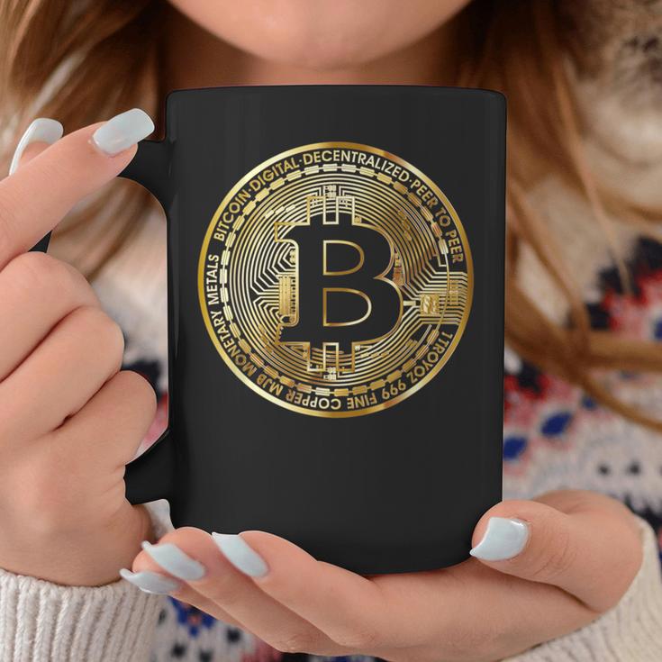 ビットコインbtcコイン暗号トレーダーBitcoinフューチャーフリーダムギフト コーヒーマグ 面白い贈り物