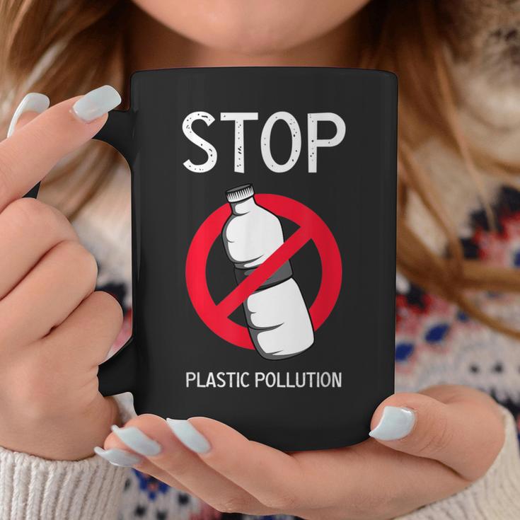 プラスチック汚染環境係派を止める コーヒーマグ 面白い贈り物
