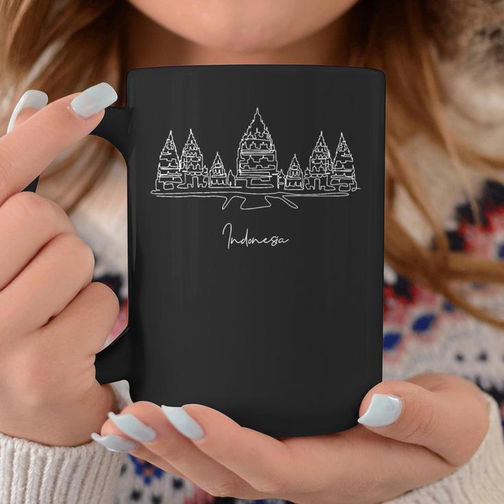 プランバナン ヒンズー教寺院ジョグ ジャカルタ、インドネシア、 コーヒーマグ 面白い贈り物