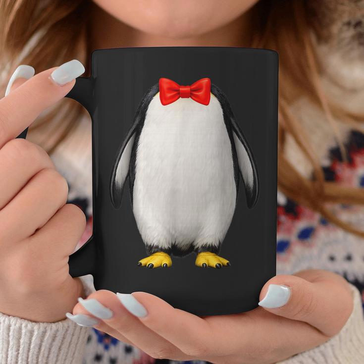 ペンギン コスチューム かわいい 蝶ネクタイ おもしろい 動物 ハロウィン 男性 子供 コーヒーマグ 面白い贈り物
