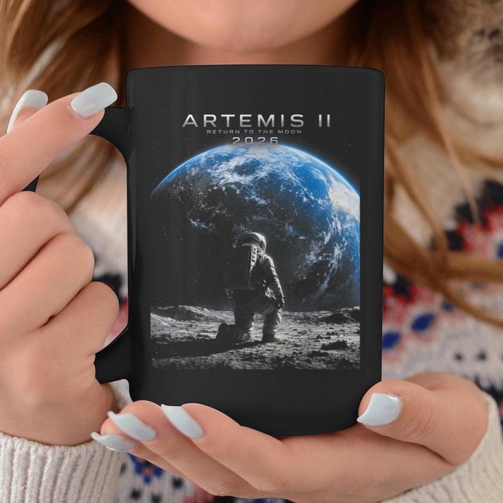 ミッション・トゥ・ザ・ムーン 宇宙飛行士アルテミス 2026 ロケットアルテミス2 コーヒーマグ 面白い贈り物
