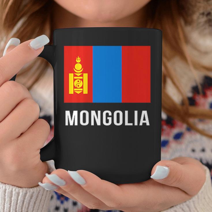 モンゴル モンゴル国旗 コーヒーマグ 面白い贈り物