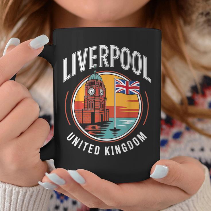 リバプール イギリス 旅行 シティ アドベンチャー コーヒーマグ 面白い贈り物