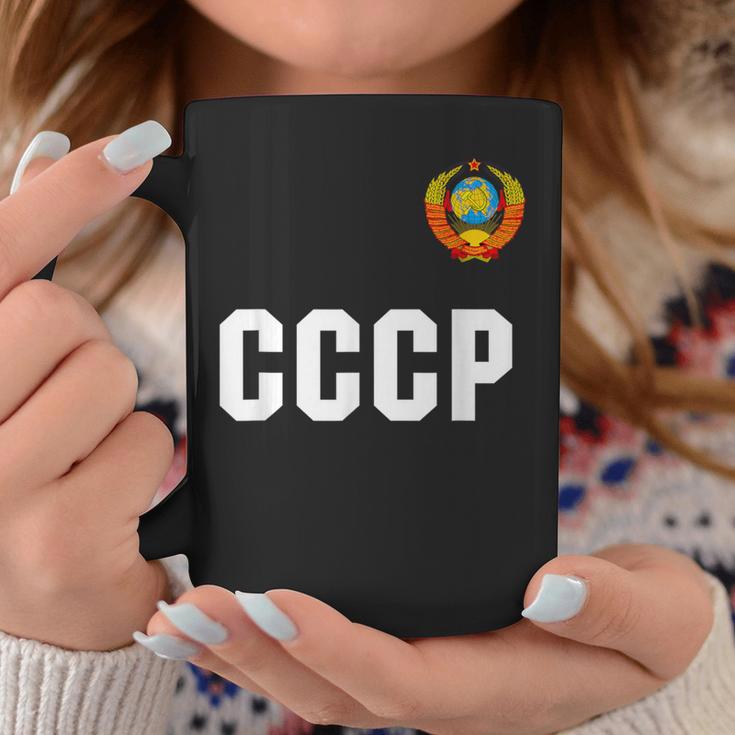 ロシアcccp ソ連ロシアサッカージャージーtシャツ コーヒーマグ 面白い贈り物