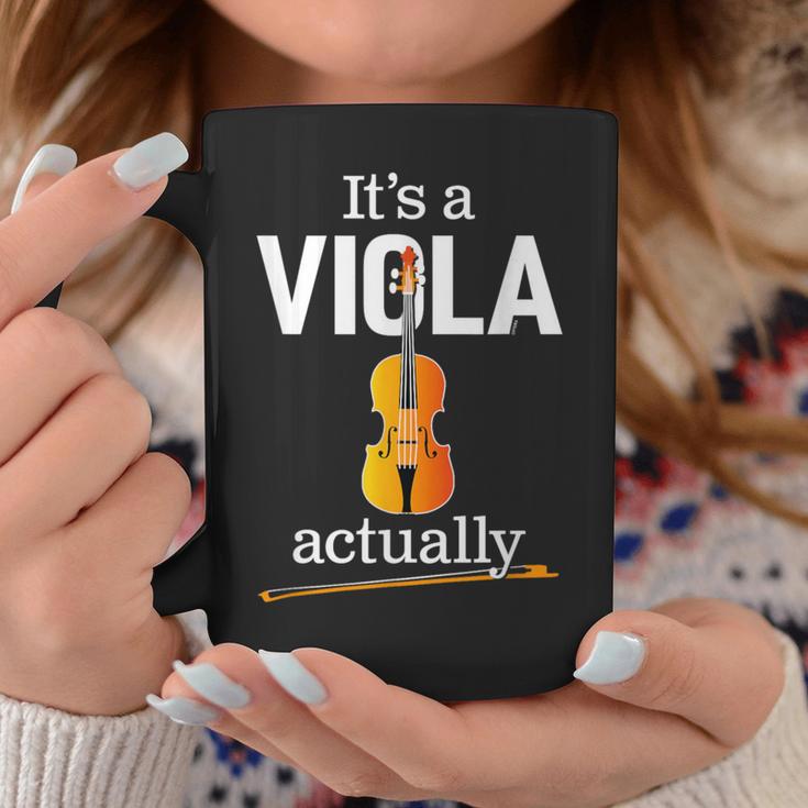 ヴィオラ奏者のためのヴィオラジョークまたはヴィオラミーム面白いヴィオラ 「 It's Aiola Actually」 コーヒーマグ 面白い贈り物