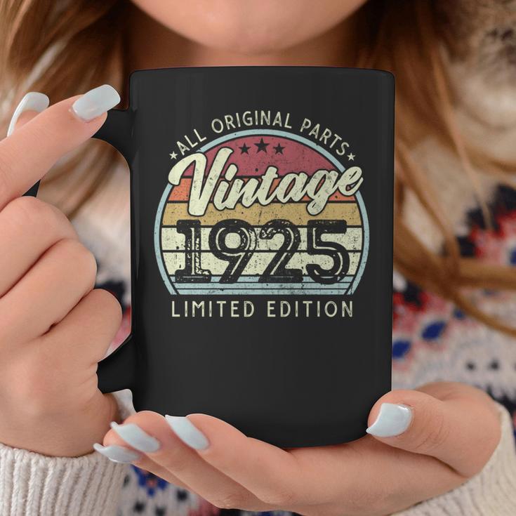 ヴィンテージ 1925 限定版 101歳の誕生日 長袖tシャツ コーヒーマグ 面白い贈り物