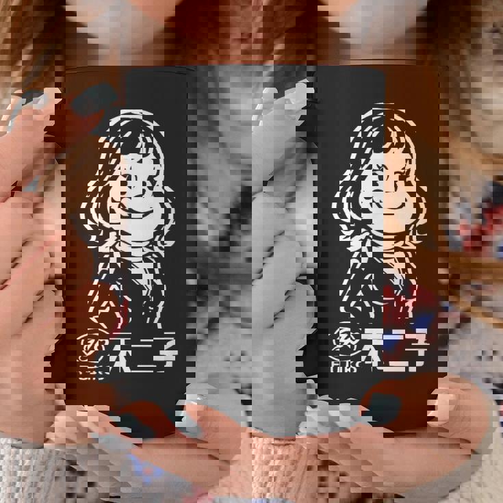 不二子 ペコちゃん風 レトロガール Fujiko 日本 アニメ パロディ コーヒーマグ 面白い贈り物