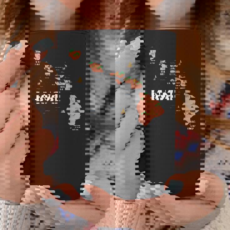 地図 ヴィンテージ お土産 ハワイ諸島 コーヒーマグ 面白い贈り物