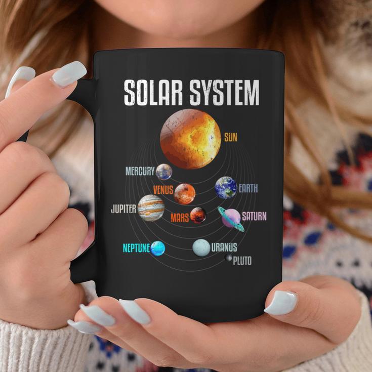 太陽系惑星 宇宙 科学 男の子 女の子tem キッズ 長袖tシャツ コーヒーマグ 面白い贈り物