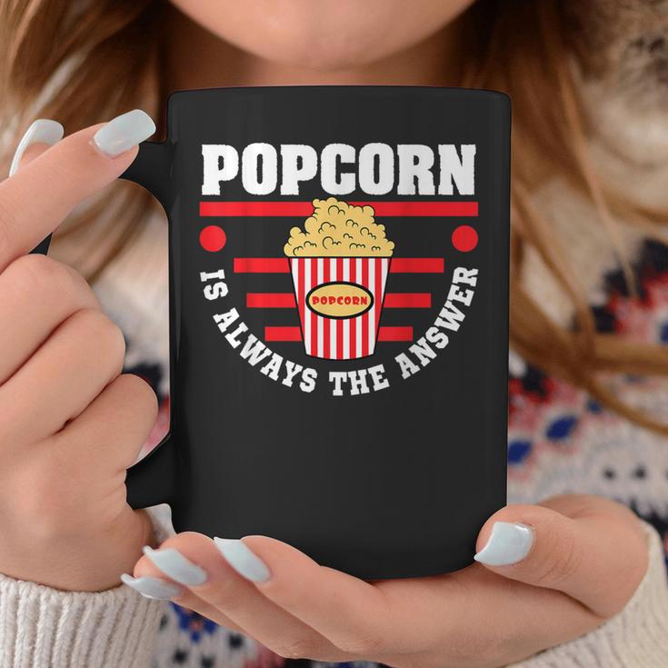映画と日付の夜のギフトのためのおかしいポップコーンのtシャツ コーヒーマグ 面白い贈り物