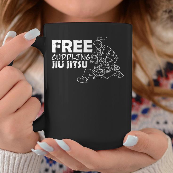 無料の抱きしめる柔術ファニーブラジリアンbjj格闘技総合格闘技 コーヒーマグ 面白い贈り物