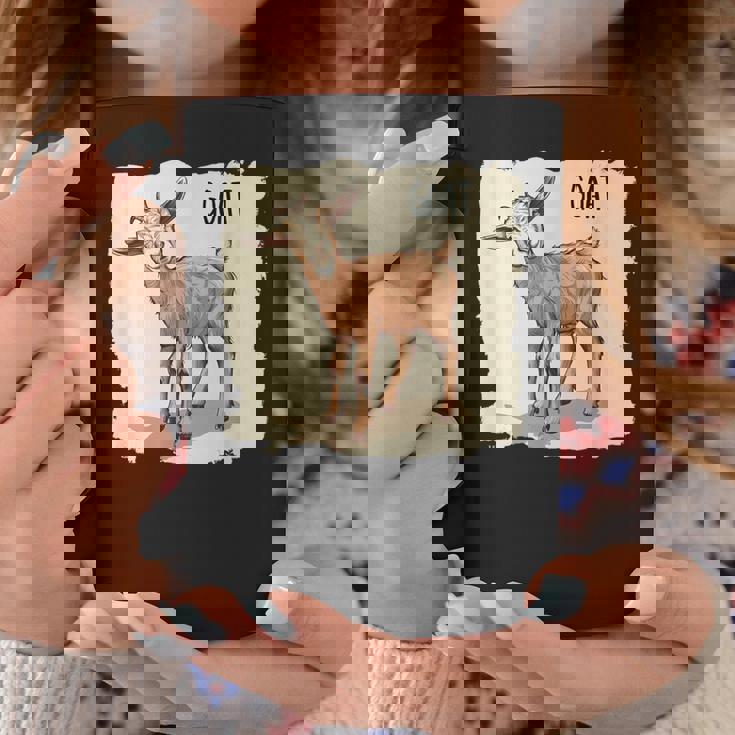 素敵な若いヤギの動物服。 コーヒーマグ 面白い贈り物