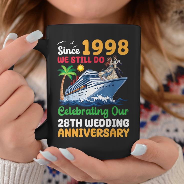 結婚28周年記念クルーズ 1998年以来 Wetill Do Trip コーヒーマグ 面白い贈り物