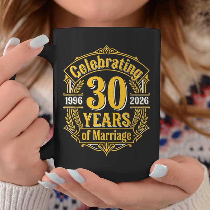 結婚30周年 結婚記念日 1996年 2026年 結婚30年 コーヒーマグ 面白い贈り物