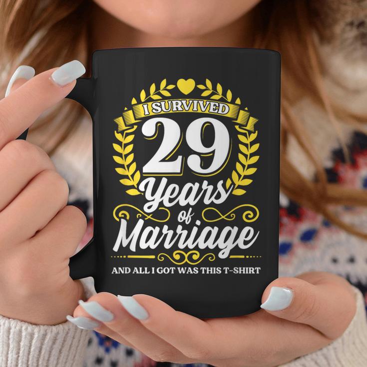 結婚して29年目の結婚記念日を乗り越えた コーヒーマグ 面白い贈り物