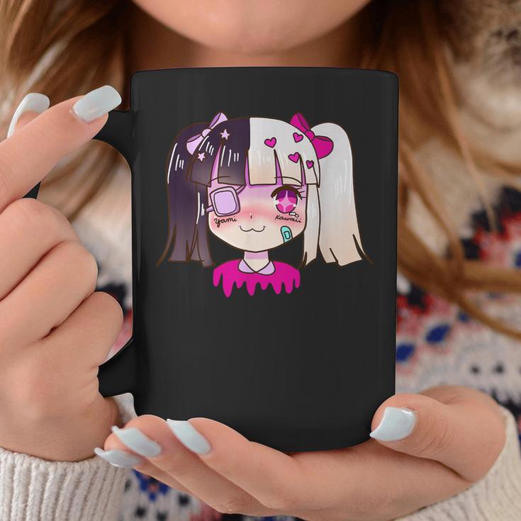 闇カワイイ・サドアニメ少女パステルゴス・メンヘラ コーヒーマグ 面白い贈り物