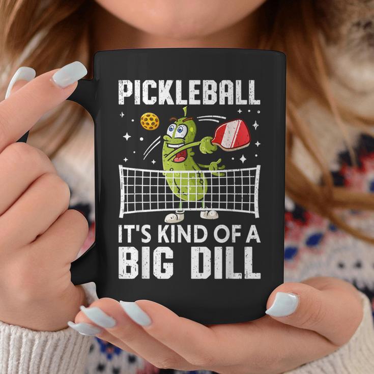 面白いピックルボールtシャツ It's Kind Of A Big Dill パドルボール コーヒーマグ 面白い贈り物
