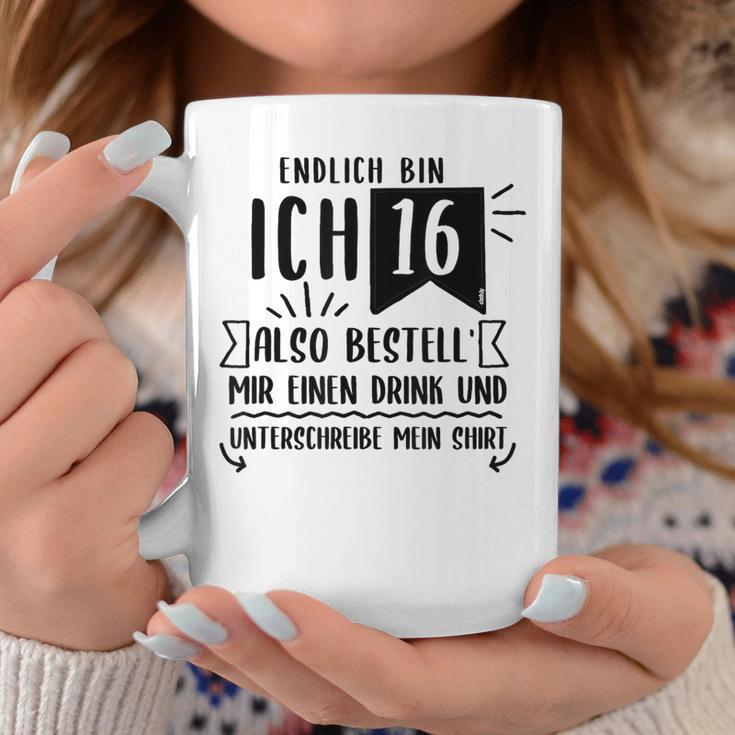 16th Birthday Party Guest Book Guest List Celebration 16 Years Graphic Print Coffee Mug Unique Gifts