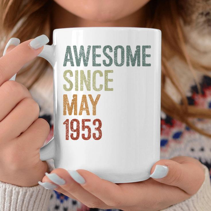 1953年5月以来素晴らしい誕生日。面白いレトロ。 コーヒーマグ 面白い贈り物