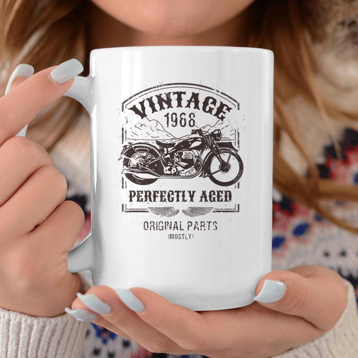 1968年生まれのビンテージバイク、バイクライダークラシック。 コーヒーマグ 面白い贈り物