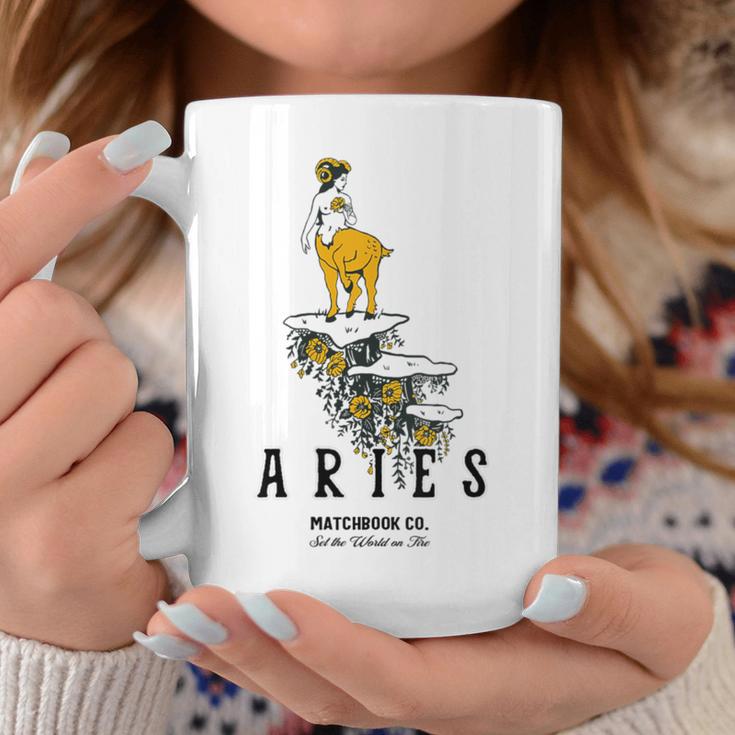 Aries Matchbook Company Graphic Print Coffee Mug Unique Gifts