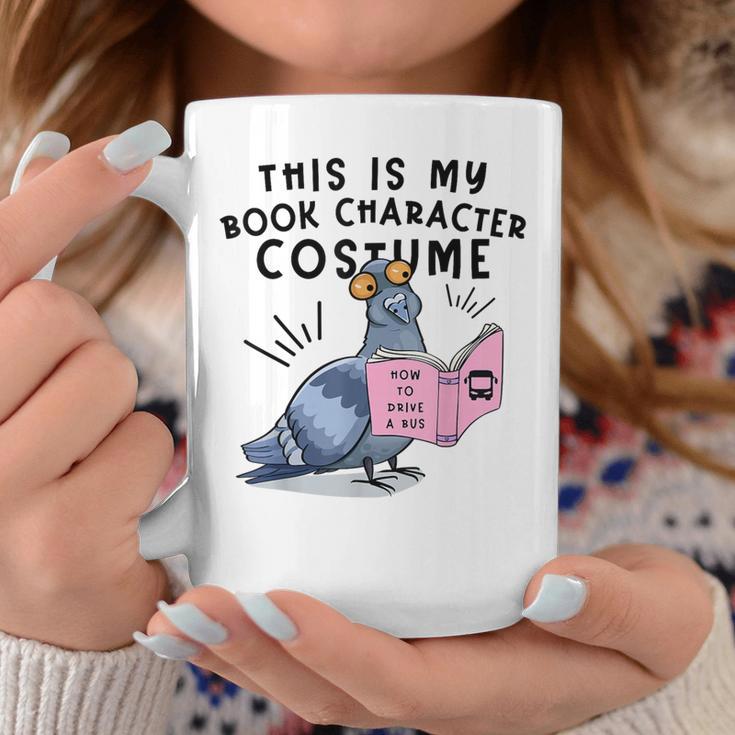 This Is My Book Character Costume Pigeon Kids Reading Graphic Print Coffee Mug Unique Gifts